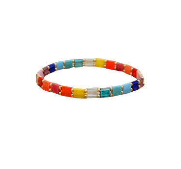 HAPPY MIYUKI TILA BEADS BRACELET