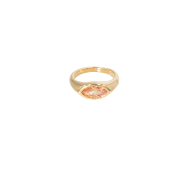 Champagne Gemstone Ring