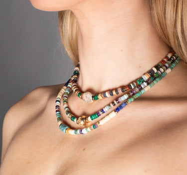 Mediterranean Rainbow Necklace