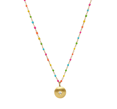 Rainbow Splash Necklace