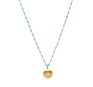 Turquoise Splash Necklace