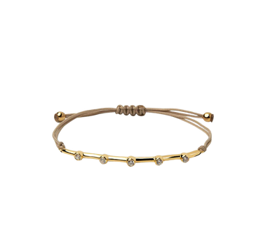 Multi Gem White Bracelet